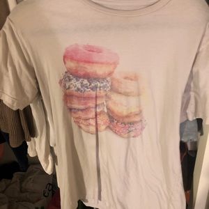 Donut graphic T-shirt
